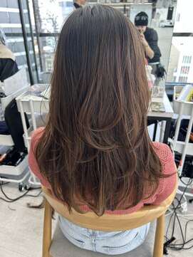 ビューナゴヤ 名駅(VIEW NAGOYA) レイヤーカット/フェミニンロング/似合わせカット/前髪カット