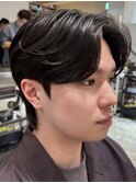 韓国マッシュカルマパーマダウンパーマフェザーパーマ