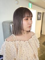 マカロニコースト(macaroni coast) 顎下ボブ タッセルボブ ハイトーン