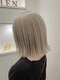 ヘアースペースブルーム リアン 岡町店(HAIR SPACE BLOOM Lien)の写真/気になる赤味を抑えるカラー剤を厳選！あなたの頭皮と髪の状態を見極めて調合する、極上の似合わせカラー☆