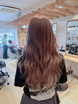 エイト新宿店(EIGHT shinjuku) ミルクティーベージュ