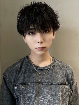 ミンクス ギンザ セントラル(MINX ginza central) 【MINX】メンズ韓国マッシュニュアンスパーマ_銀座