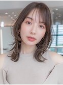 20代30代かわいい/顔周りレイヤー/髪質改善/髪質改善ストレート