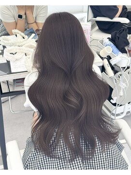 アマトウキョウスマートサロン(AMA TOKYO×Smart Salon) 韓国ヘア　透明感カラー　ラベンダーグレージュ