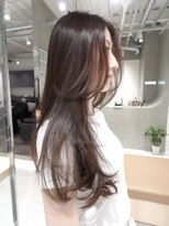 テクネ 天神大名(techne)&nbsp;天神大名レイヤーカット大人レイヤーくびれヘアロング今泉