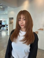 ロックワークオレンジ 西中島店(ROCK WORK ORANGE)&nbsp;レイヤーカット/ロングヘア/ダブルカラー