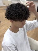 【プードルパーマ】刈り上げマッシュ強めスパイラルメンズ名古屋