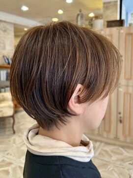 【小顔似合わせカット】30代40代50代ショートボブ/ボブ/髪質改善