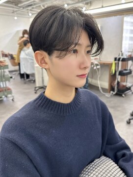 【Owll】石田学史大人ハンサム刈り上げショート20代30代40代