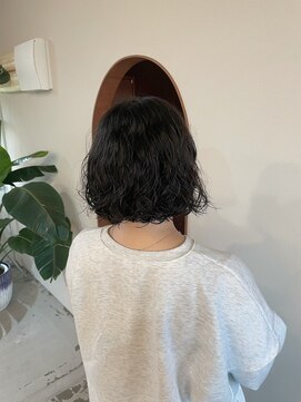 ボブパーマ　暗髪　宇佐　宇佐市美容室