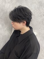 カルテット(Quartetto) ハイライト/マッシュパーマ/ウルフ/アッシュブラック/八王子駅