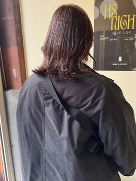 ヒントステーション(HINTSTATION) 〈浅草 半個室〉ほんのりピンクブラウン