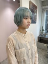 シール 梅田(CIRR) フェイスフレーミングルーツカラー天使の羽バングネオウルフボブ