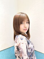 ロンド レイ 立川(Lond Ray) ラテグレージュ/レイヤーボブ/韓国巻き/結べるレイヤー/立川
