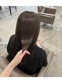 髪質改善ストレート