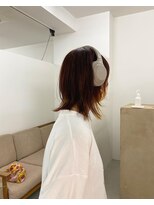 キーパーソン(kii person)&nbsp;kiiperson × ミディアムウルフ オレンジベージュ