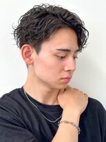 ロンドソル 四日市(Lond Sol)&nbsp;men's/メンズ波巻きスパイラルパーマ/ナチュラルツーブロック