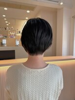 イマージュ 志免店(image)&nbsp;凛とした美しさを引き出す、黒髪コンパクトショート