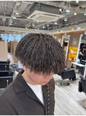 MEN’S HAIR/波巻ツイストスパイラル/フェザーパーマ/眉毛/渋谷