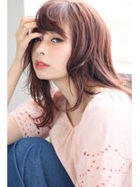 マイロ(MYRO)&nbsp;【MYRO】  ウェーブロング×柔らかグレージュ