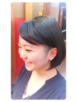 ヘアーデザイン アブー(hair design A BOO) ツーブロックボブ＊ファーストバージョン☆