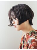 クラシカルボブ奥行きショート
