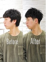 ヨシザワインク プレミアム 横浜 桜木町店(YOSHIZAWA Inc. PREMIUM)&nbsp;【ヨシザワ横浜】ビフォーアフター10代20代カジュアルパーマ