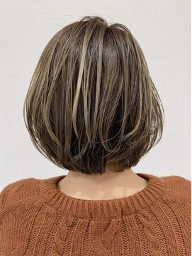 ジェービーヘア 稲毛(jb hair) 束感くっきりハイライトショート【稲毛】