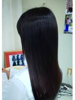 ヘアークリップバース ナチュラルストレート。