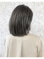 ノア ヘアデザイン 町田店(noa Hair Design) モノトーングレージュ×ハイライト