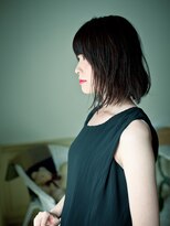 ヘアアンドリラクゼーション シャッセ(Hair&Relaxation SASE)&nbsp;ノームコア前下がりボブ