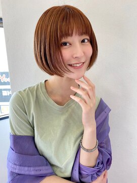 レイラバイアフロート 吉祥寺(Lila by afloat) 柔らかい顔まわりのショートボブ【アフロート吉祥寺 緒方】