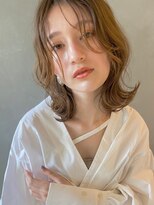 パーク(PARK)&nbsp;【PARK】波ウェーブ×シアベージュミディ