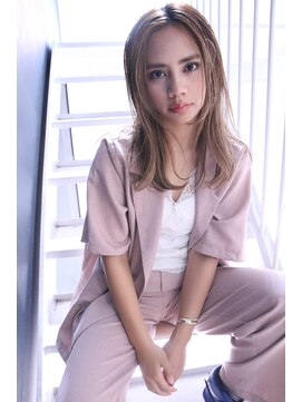 ブーケ(BOUQUET) 大人気！ベージュcolor 髪質改善カラーで艶々透明感