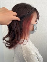 グリー ヘアープロデュース(Gree hair produce) 【Ｇree小川真由美】イヤリングカラー*外ハネ*レイヤースタイル