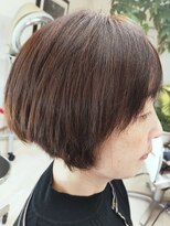 グラムゼロ&nbsp;大人カワイイショートボブスタイル
