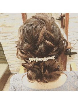 モナン 渋谷(Monan) 編み込みフルアップセット