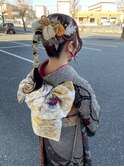 ヘアセット 着付け