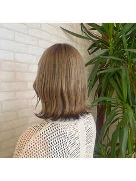 ビス フルール 日暮里店(Vis fleur) 裾カラー/ハイトーンカラー/ベージュカラー