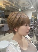 ハイライト/ひし形ショート/40代50代ミセス
