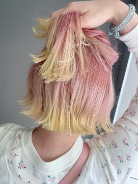 ガーデン 北花田(garden) お目立ち裾カラーアレンジ☆