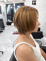 エンディアリング 東銀座(Endearing)&nbsp;ウルフ/マチルダボブ/ピンクベージュ/インナーグレージュ/東銀座