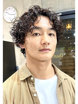 ナループロアオハナ(Nalu pu loa ohana) メンズパーマ/メンズスパイラルパーマ/マッシュウルフパーマ/