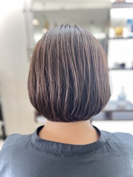 オルオル(OLUOLU) 艶ボブ×白髪染め