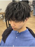 マッシュ/パーマ