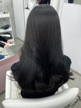 エヌアイ オモテサンドウ(ni omotesando) おすすめ♪地毛風カラー/ダークグレージュ/艶髪カラー  上野