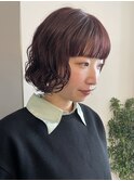 ◎レッドカラー×ボブ◎
