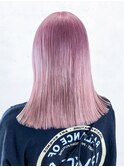 ミディアムウルフレイヤー顔周りレイヤー韓国ヘア_ba544561