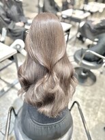 アクション 心斎橋店(ACTION)&nbsp;20代30代レイヤーカット　くすみベージュ　マロンベージュ