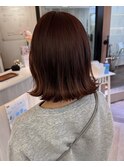 チェリーピンクブラウン×ボブ★